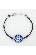 Nazarlı Cam Bileklik-Mavi - Görsel 4