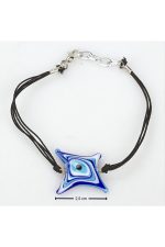 Nazarlı Cam Bileklik-Mavi - Görsel 3