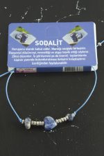 Kalp Karışık Doğaltaş Bileklik-Renkli - Görsel 3