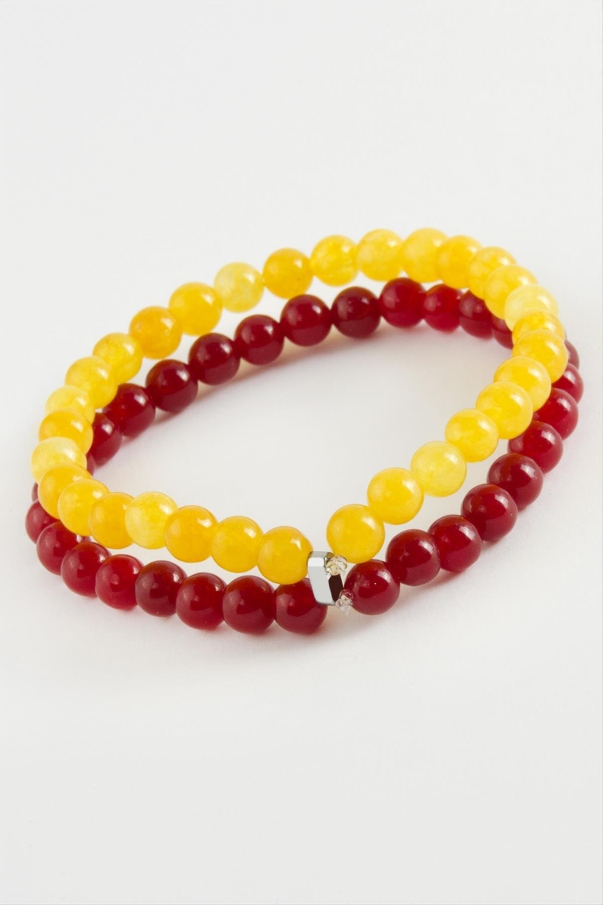 1206322_sari-kirmizi-dogaltas-bileklik-6-mm-54-5c4.jpg Sarı Kırmızı Doğaltaş Bileklik 6 mm-Kırmızı - Görsel 2