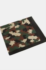 Asker Desenli Bandana 50X50-Yeşil - Görsel 3