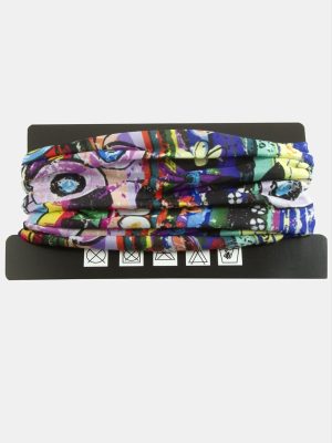 Çiçek Baff Boyunluk-Renkli