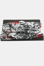 Nota Desenli Baff Boyunluk-Beyaz - Görsel 2