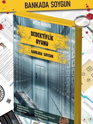 Bankada Soygun Dedektif Dava Çözme Oyunu-Mavi