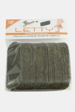 100 Adet Letty Kağıt Törpü-Siyah - Görsel 2