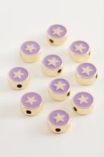 Yıldız Mineli Aparat 1 Adet-Lila - Görsel 2