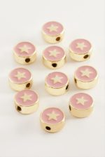 Yıldız Mineli Aparat 1 Adet-Açık Pembe - Görsel 2