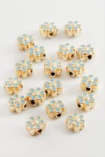 Papatya Nazar Mineli Aparat 1 Adet-Açık Mavi - Görsel 2