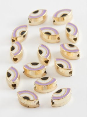 Göz Mineli Aparat 1 Adet-Turkuaz