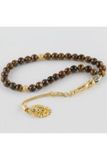 Kaplangözü Doğaltaş Tesbih 8 mm-Sarı