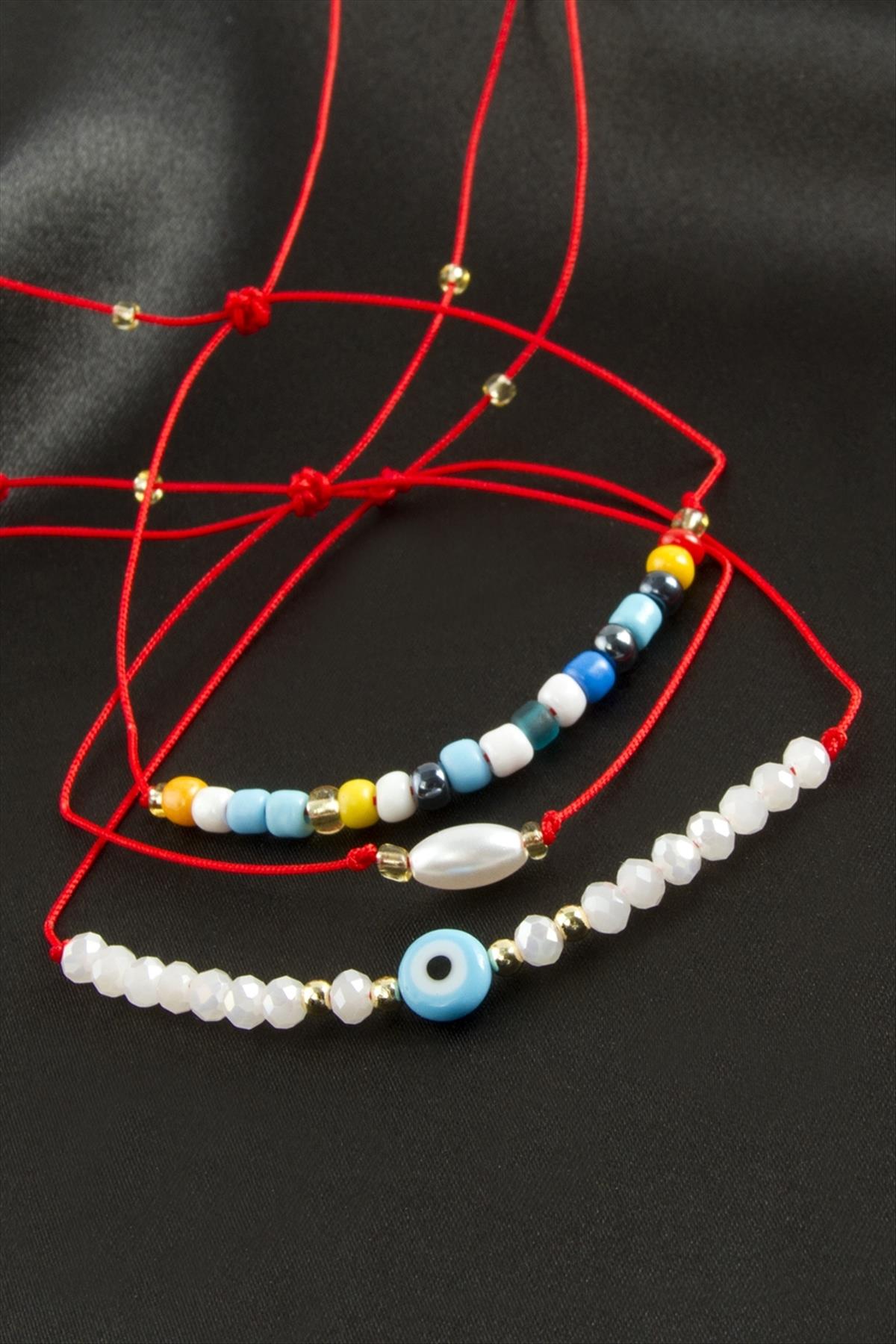 1206575_3-adet-nazar-kristal-kum-boncuk-bilekl-63978a.jpg 3 Adet Nazar Kristal Kum Boncuk Bileklik-Sarı - Görsel 1