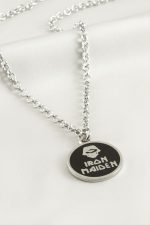 Demir Adam Erkek Kolye-Siyah