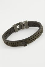 Tuğra Kaliteli Suni Deri Bileklik-Yeşil