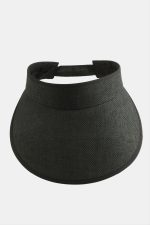 Kasketli Hasır Tennis Şapkası-Siyah - Görsel 2