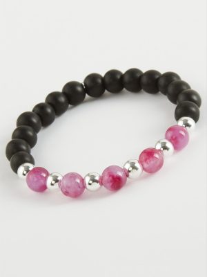 Ceyt Onix Doğaltaş Bileklik-Pembe