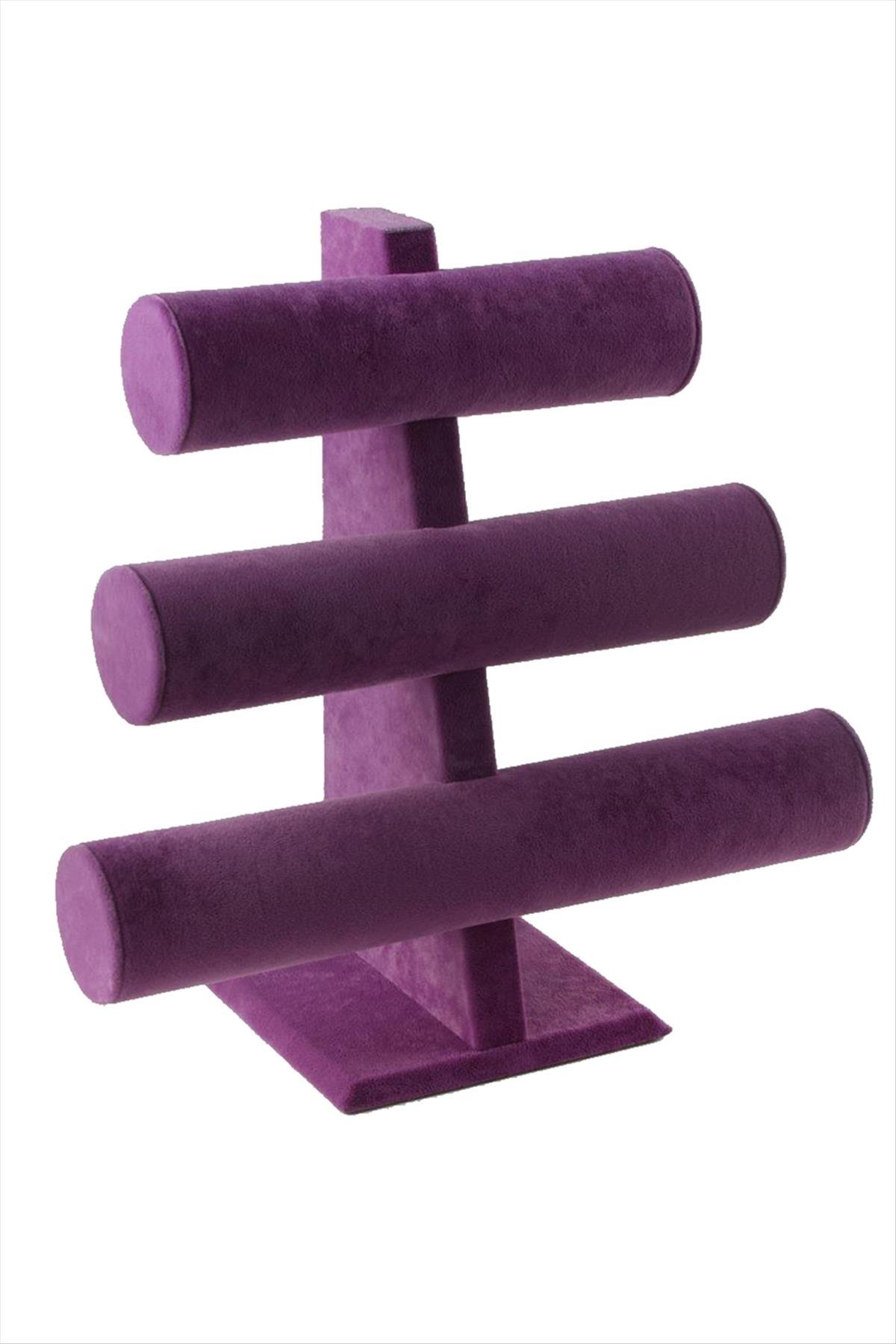 1206981_3lu-anfora-t-bilekliklik-51-f8c.jpg 3lü Anfora T Bilekliklik-Sütlü Kahve - Görsel 1