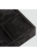 6lı Anfora Kumaş Yastıklı Tabla-Gri