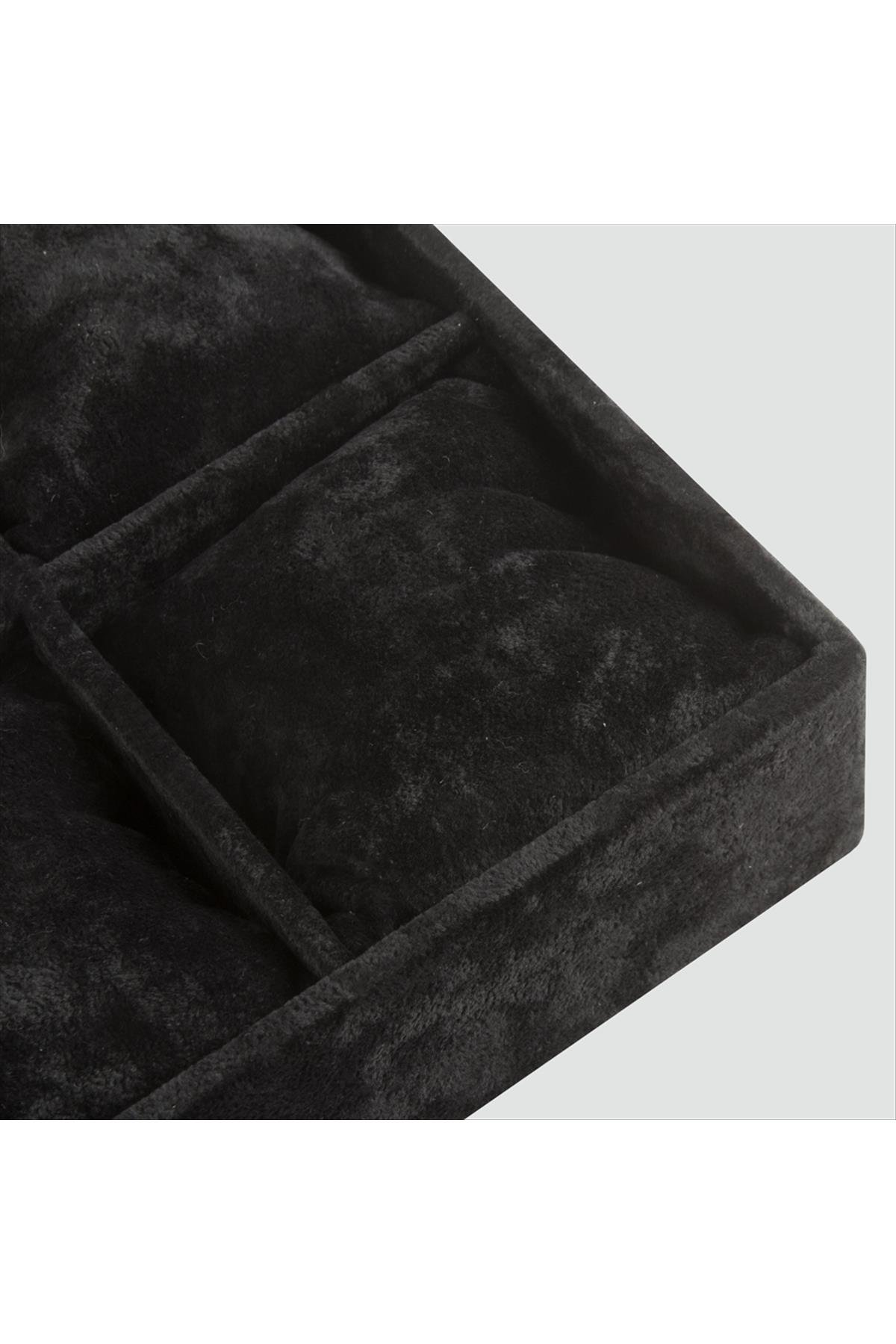 1206986_6li-anfora-kumas-yastikli-tabla-bf-481.jpg 6lı Anfora Kumaş Yastıklı Tabla-Gri - Görsel 1