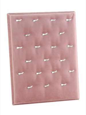 Anfora Kumaş Kolye Ucu Standı-Açık Pembe