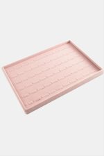 Anfora Kumaş Tırnaklı Yüzük Tablası-Açık Pembe - Görsel 2