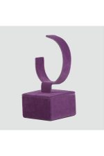 Anfora Kumaş Kaplamalı Saat Standı-Siyah