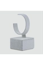 Anfora Kumaş Kaplamalı Saat Standı-Siyah - Görsel 2