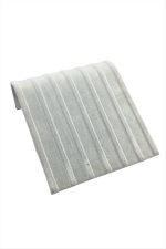 6lı Anfora Kumaş Kaplamalı Bileklik Standı-Açık Gri - Görsel 3