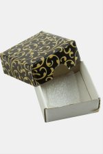 Yüzük Küpe Altın Saklama Kutusu-Siyah