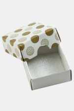 Yüzük Küpe Altın Saklama Kutusu-Beyaz