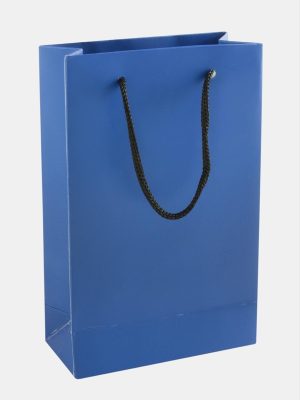 11X17 İpli Karton Çanta 1 Adet-Mavi