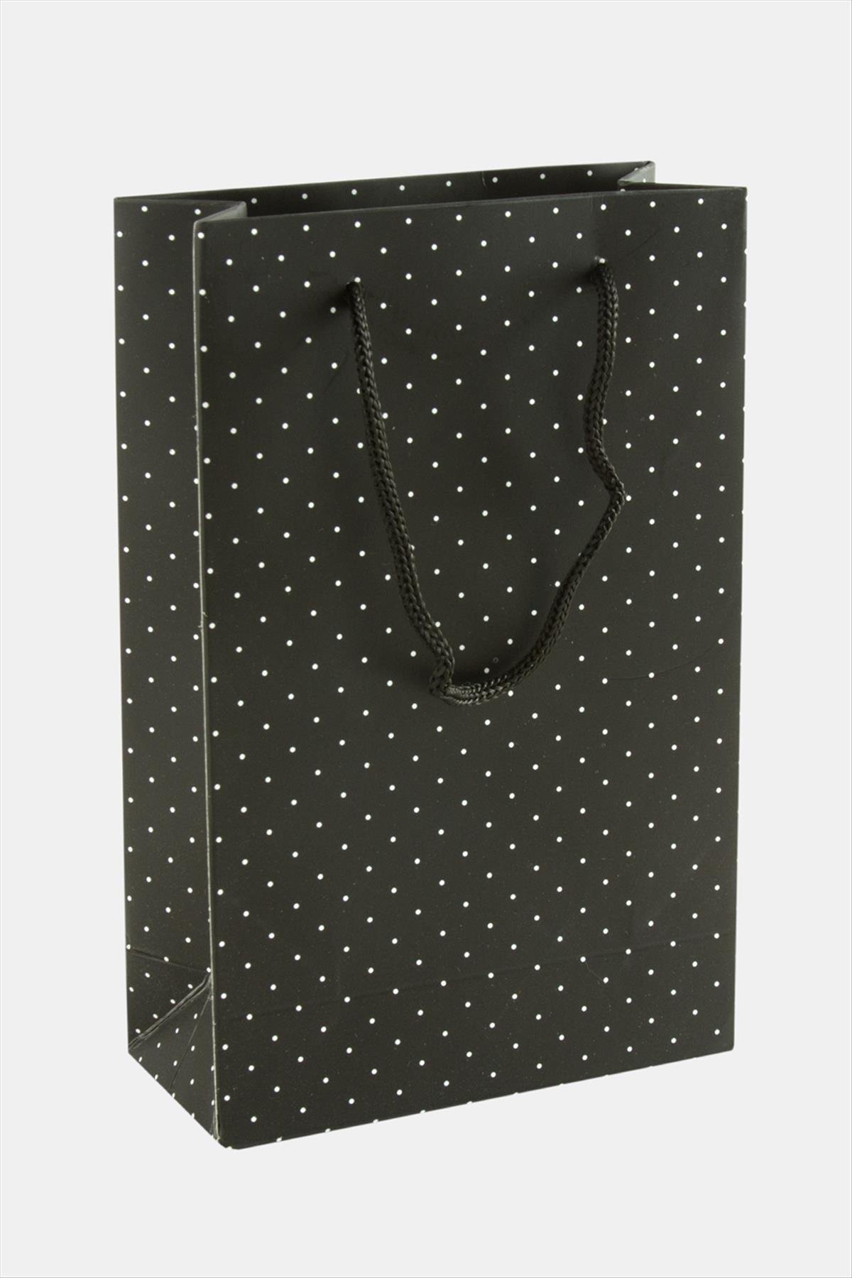 1207043_1117-benekli-ipli-karton-canta-1-adet-8-bd79.jpg 11X17 Benekli İpli Karton Çanta 1 Adet-Siyah - Görsel 1