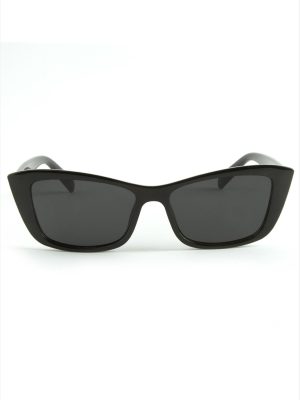 Kare Çerçeveli Güneş Gözlüğü-Siyah