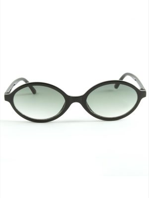 Oval Yeşil Renkli Güneş Gözlüğü-Yeşil