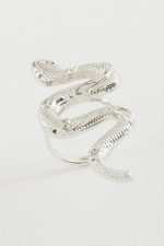 Yılan Metal Yüzük-Sarı