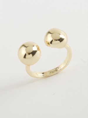 Top Metal Yüzük-Sarı