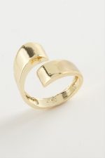 Oval Metal Yüzük-Gümüş Rengi