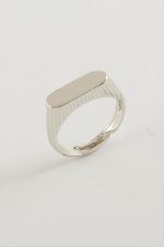 İsim Yazılabilir Metal Yüzük-Gümüş Rengi - Görsel 2