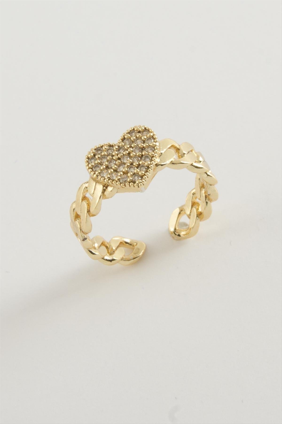 1207181_kalp-zirkon-tasli-yuzuk-4d-488.jpg Kalp Zirkon Taşlı Yüzük-Sarı - Görsel 2