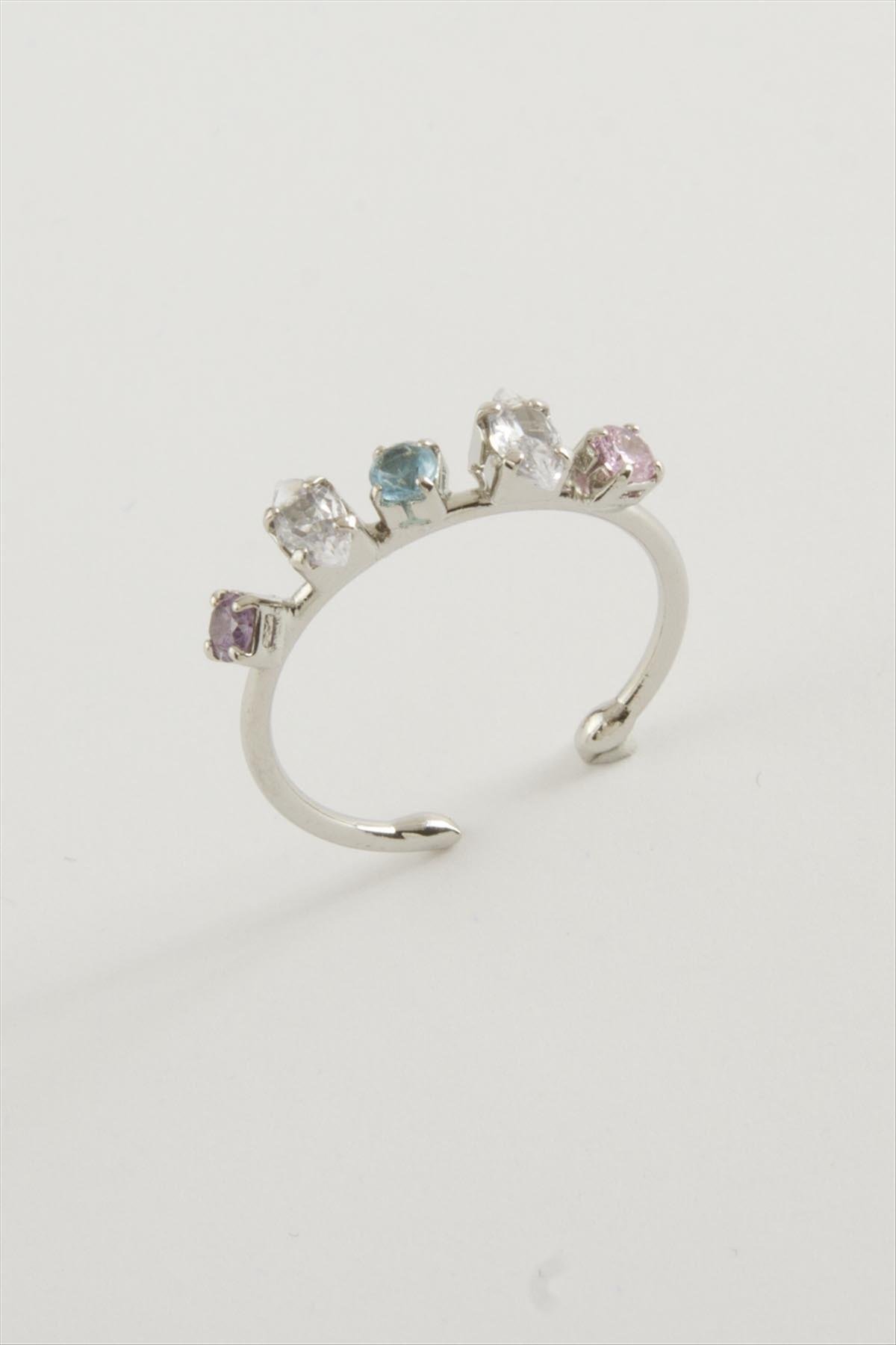 1207214_oval-renkli-tasli-yuzuk-7f3-1e.jpg Oval Renkli Taşlı Yüzük-Gümüş Rengi - Görsel 2