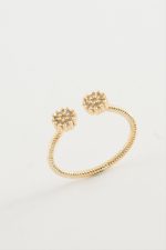 Kartanesi Zirkon Taşlı Yüzük-Sarı - Görsel 2