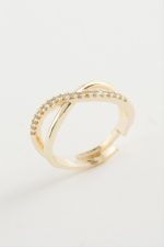 Sonzuluk Zirkon Taşlı Yüzük-Gümüş Rengi