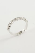 Kalp Taşlı Yüzük-Sarı