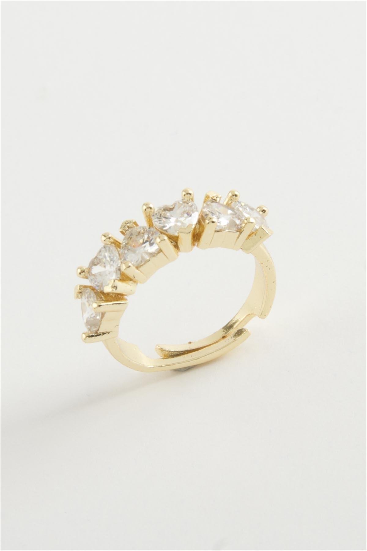 1207255_kalp-zirkon-tasli-yuzuk-fe4db-.jpg Kalp Zirkon Taşlı Yüzük-Gümüş Rengi - Görsel 1