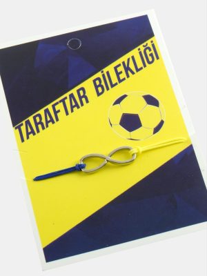 Taraftar İp Bileklik-Lacivert
