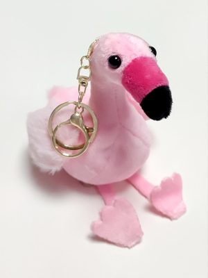 Flamingo Peluş Anahtarlık-Pembe