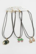 Karışık Arkadaşlık Kolyeleri Çift Kolye-Renkli