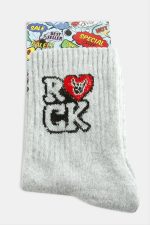 Kolej Çorap 8X28-Gri