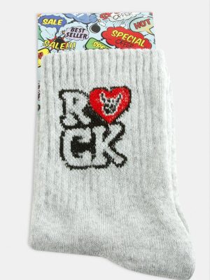 Kolej Çorap 8X28-Gri