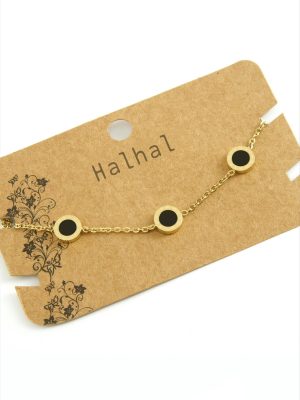 Sedef Lüks Çelik Halhal-Sarı