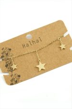 Yıldız Lüks Çelik Halhal-Sarı